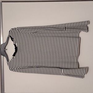 Long Tall Sally striped long sleeve, sz M tall